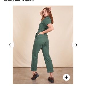 XS Petite Big Bud Press Short Sleeve Jumpsuit NWT